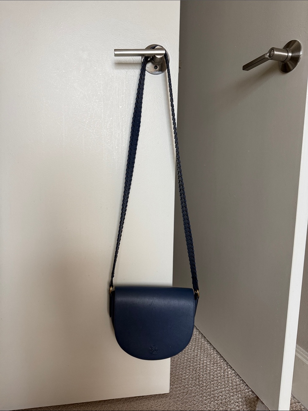 Ralph Lauren Leather Crossbody Bag